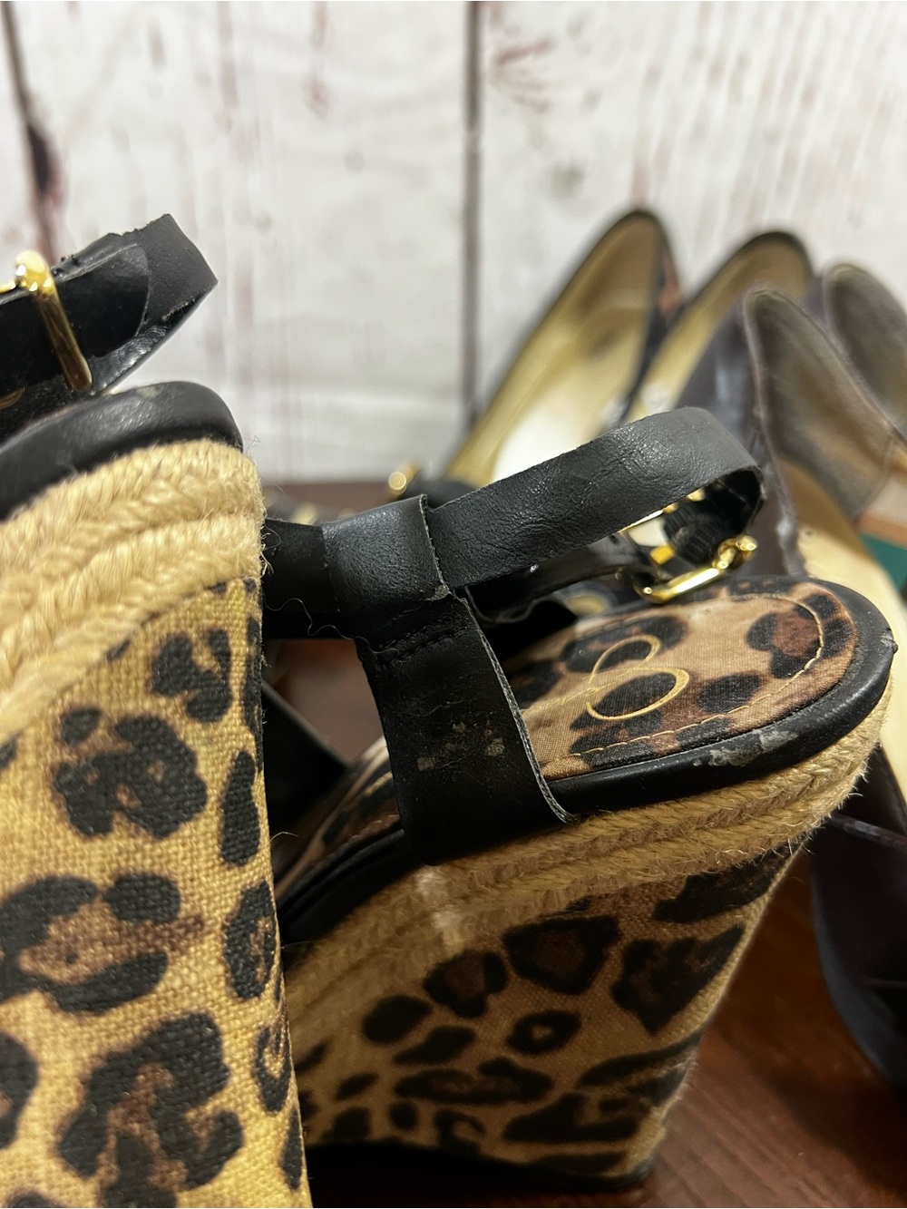 5 Pairs women’s shoes size 6 Liz Claiborne, Jessica Simpson, aerosoles etc As Is - Picture 9 of 16